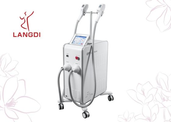 صفحه نمایش لمسی LCD 10 HZ IPL دستگاه حذف مو برای زیبایی اسپا سالن