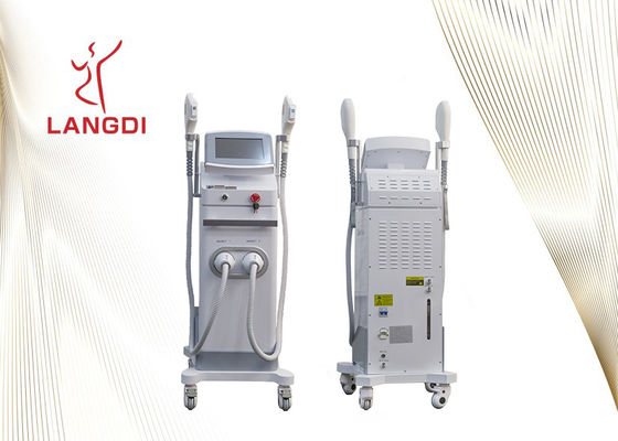 دستگاه حذف موهای سفید White Handpiece Ipl برای جوانسازی پوست