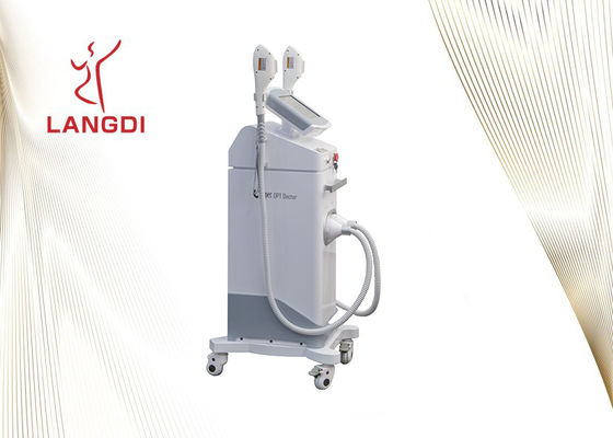 دستگاه حذف موهای سفید White Handpiece Ipl برای جوانسازی پوست