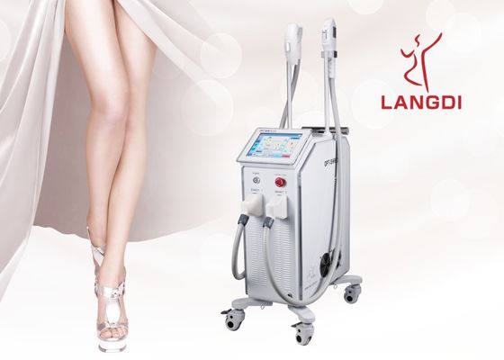 560nm جوانسازی پوست Ipl دستگاه حذف مو ه نور Laser Shr System