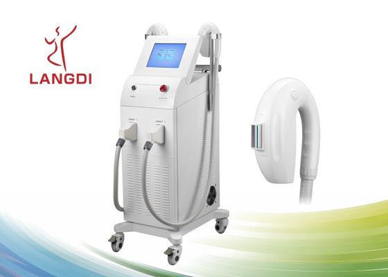 2000w IPL دستگاه حذف موهای زائد 560 نیوتن متر 640 نیوتن متر 1 میلیون عکس طول عمر