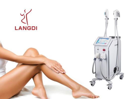 دستگاه آکنه درمانی Shr Opt Laser &amp; Ipl موهای زائد برای زیبایی اسپا