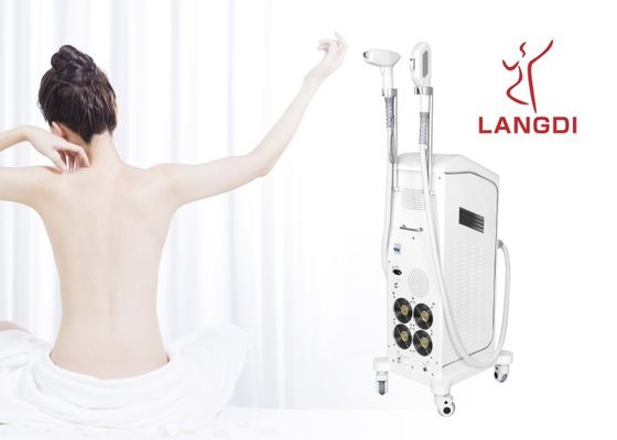 دائمی سریع ایمن IPL SHR OPT DPL لیزر موهای زائد دیود تجهیزات زیبایی 640 590 560 530 480 نانومتر حذف موهای زائد