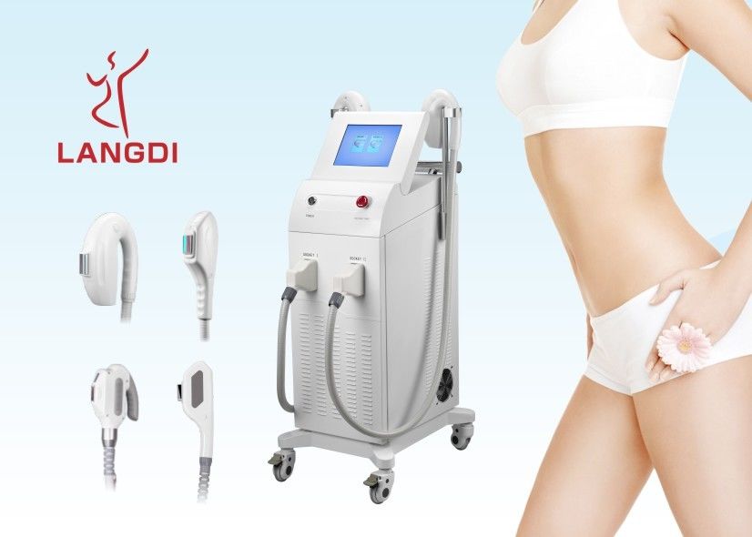 دستگاه لیزر موهای زائد بدون درد Ipl Opt Shr برای کلینیک سالن آبگرم