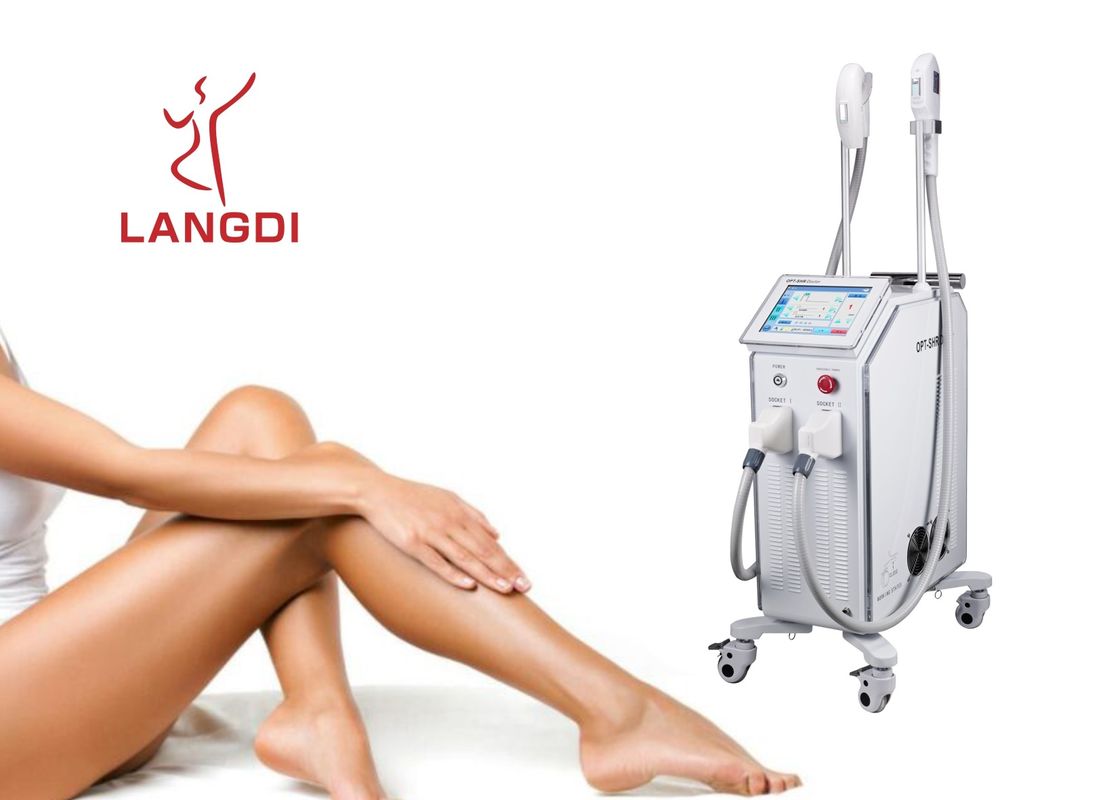 سوپر نانو لایت OPT SHR IPL برای از بین بردن موهای زائد / جوانسازی پوست / درمان عروق و لیفت سینه